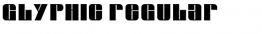 Glyphic Regular Font