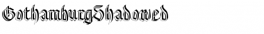 Download GothamburgShadowed Font