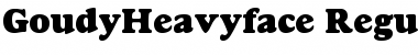 Download GoudyHeavyface Font