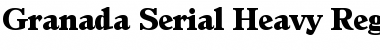 Granada-Serial-Heavy Regular Font