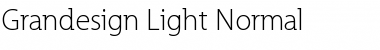 Download Grandesign Light Font