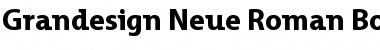 Download Grandesign Neue Roman Font