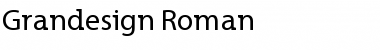 Download Grandesign Roman Font