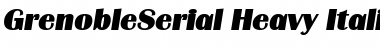 Download GrenobleSerial-Heavy Font