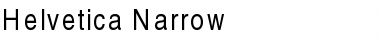 Download Helvetica-Narrow Font