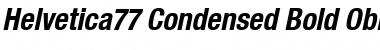 Download Helvetica77-Condensed Font