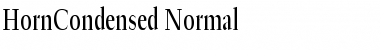 HornCondensed Normal