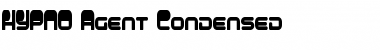 HYPNO Agent Condensed Condensed Font