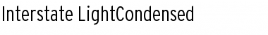 Download Interstate-LightCondensed Font