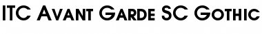 Download Avant Garde SC Font