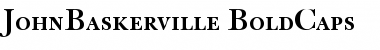 JohnBaskerville Regular Font