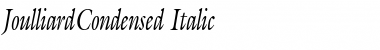JoulliardCondensed Italic