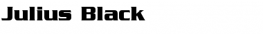 Julius Black Regular Font