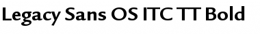Legacy Sans OS ITC TT Font