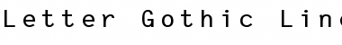 Download Letter Gothic Line Font