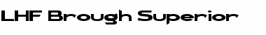Download LHF Brough Superior Font