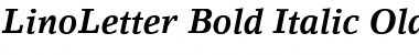 Download LinoLetter RomanOsF Font
