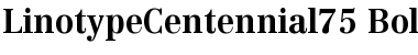 LinotypeCentennial75 Font