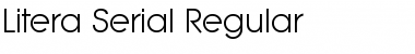 Litera-Serial Regular Font