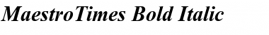 Download MaestroTimes Font