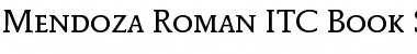 Download Mendoza Roman ITC Font