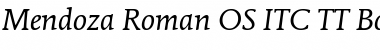 Download Mendoza Roman OS ITC TT Font