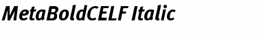 Download MetaBoldCELF Font