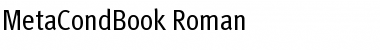 MetaCondBook Roman