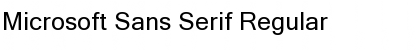 Download Microsoft Sans Serif Font