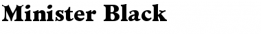 Download Minister-Black Font