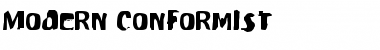 Download Modern Conformist Font