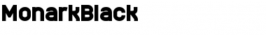 Download MonarkBlack Font