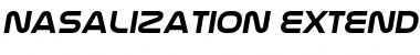 Nasalization Extended Bold Italic