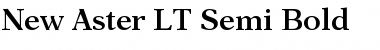 NewAster LT SemiBold Regular Font