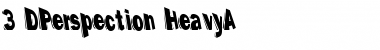 Perspection HeavyA Font