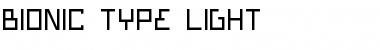 Download Bionic Type Light Font