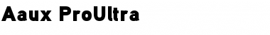 Aaux ProUltra Regular Font