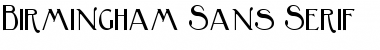 Download Birmingham Sans Serif Font