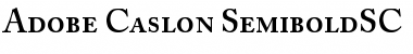 ACaslon RegularSC Bold Font
