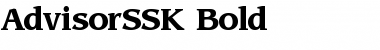 Download AdvisorSSK Font