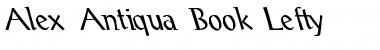 Alex-Antiqua-Book Lefty Regular Font