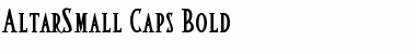 Download AltarSmall Caps Bold Font