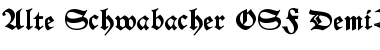 Download Alte Schwabacher OSF Font