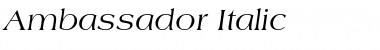 Ambassador Italic