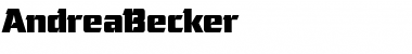 Download AndreaBecker Font