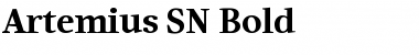 Artemius SN Bold Font