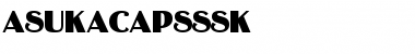 AsukaCapsSSK Regular Font
