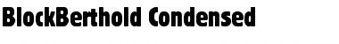 Download BlockBerthold-Condensed Font