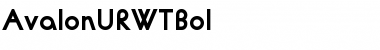 Download AvalonURWTBol Font