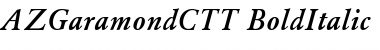 Download AZGaramondCTT Font